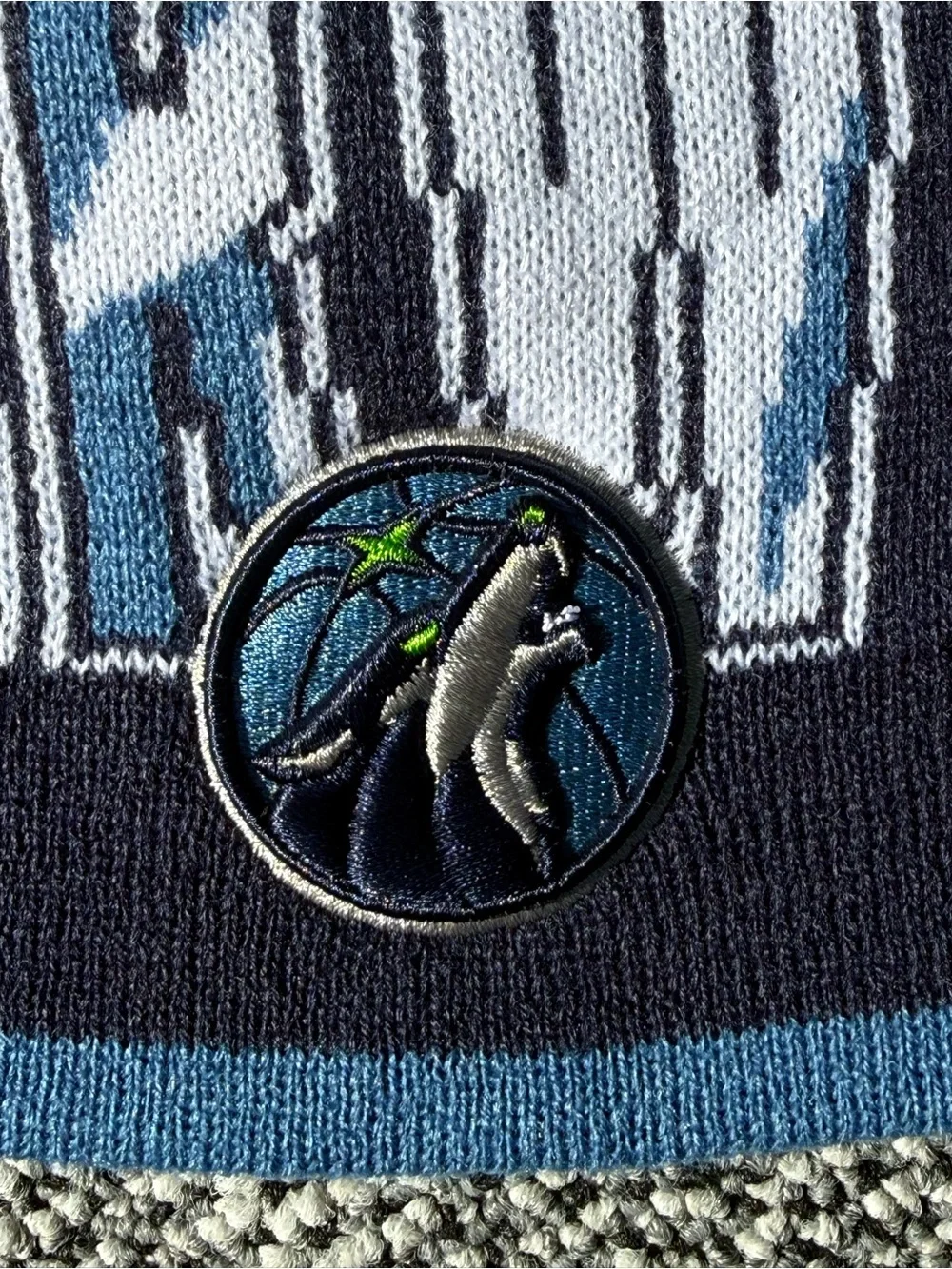 NEW NBA Minnesota Timberwolves Basketball Youth Beanie Winter Hat - T Wolves